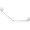 Godonnier Barre d'appui coudée en aluminium blanc 135°* Barre D'Appui