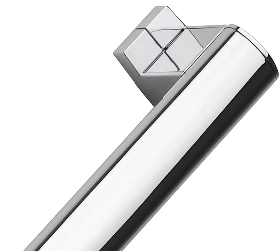 Godonnier Barre d'appui coudée en aluminium anodisé brillant anodisé 62,3 cm 135'