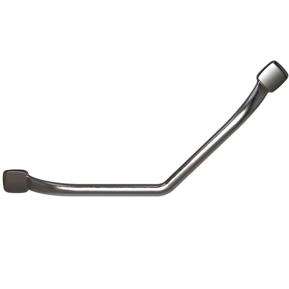 Godonnier Barre d'appui coudée en inox brossé Essentiels Plus 60,9 cm* Barre D'Appui