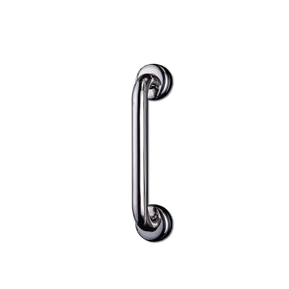 AKW Barre d'appui droite en acier inoxydable - Longueur 600 mm - INOX POLI* Barre D'Appui