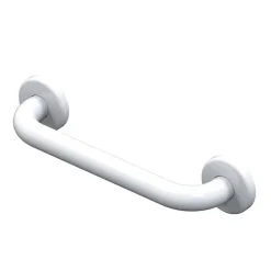 AKW Barre d'appui droite en acier inoxydable - Longueur 450 mm - INOX POLI