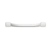 Godonnier Barre d'appui droite en acier blanc mat Essentiels Plus 42,3 cm