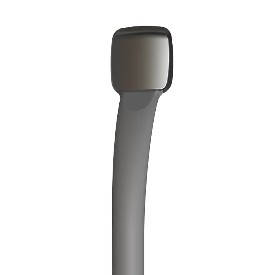 Godonnier Barre d'appui droite en acier gris Essentiels Plus 42,3 cm* Barre D'Appui