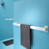 Godonnier Barre d'appui droite en aluminium blanc époxy 43,7 cm* Barre D'Appui