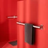 Godonnier Barre d'appui droite en aluminium anodisé brillant anodisé 43,7 cm