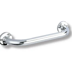 Delabie Barre d'appui droite inox poli brillant - 300 mm - Diamètre 25 mm -
