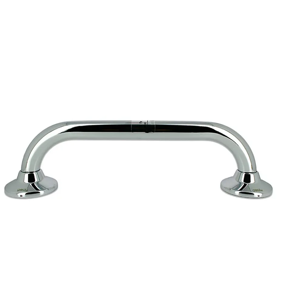 Kiamami Valentina Barre D'appui Pour Salle De Bain En Finition Chromée, 37 Cm