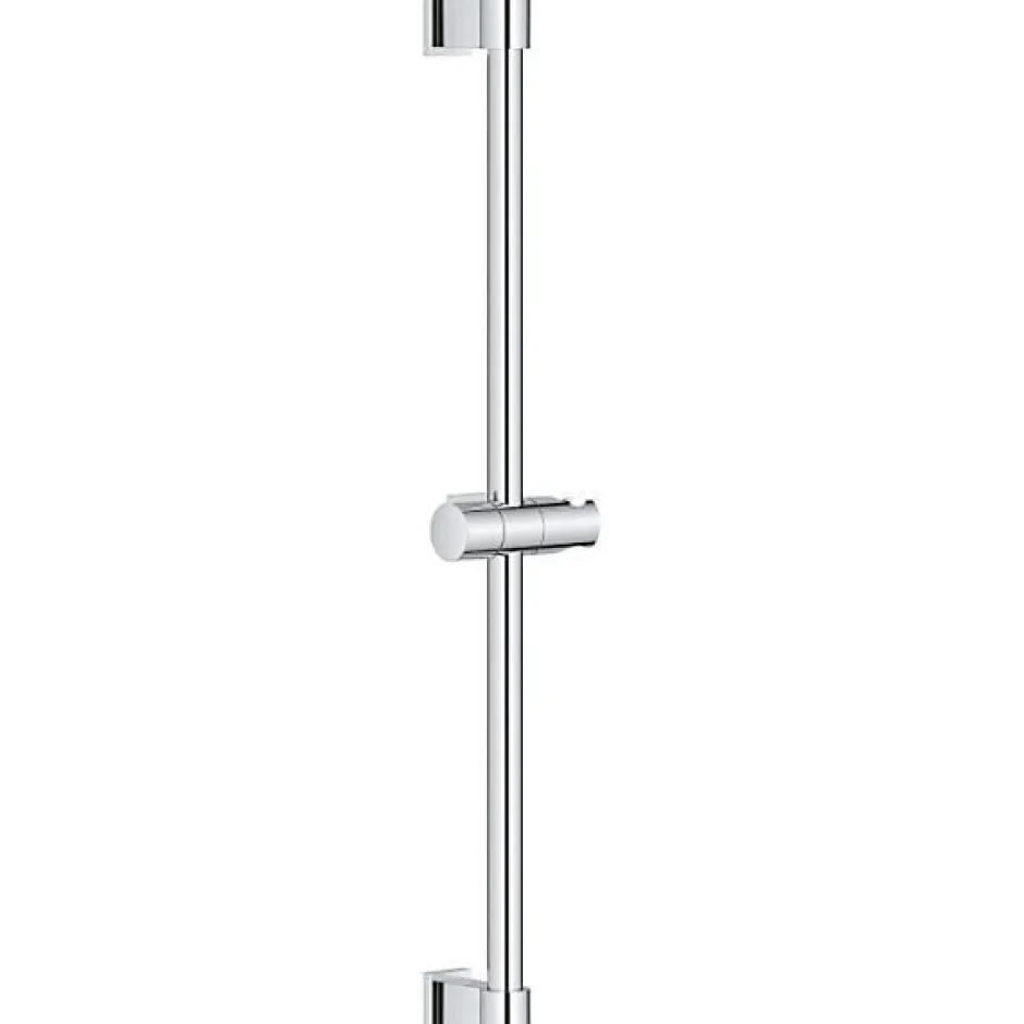 Grohe Barre de douche - Vitalio Universal 27724001 - 60cm - 22 mm - Fixation supérieure réglable - A coller ou a visser - C