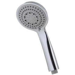 Kibath Barre de douche avec équipement TREN de 65,5 cm, finition chrome poli, en laiton* Pommeau De Douche, Flexible Et Barre De Douche