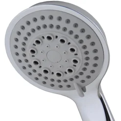Kibath Barre de douche avec équipement TREN de 65,5 cm, finition chrome poli, en laiton* Pommeau De Douche, Flexible Et Barre De Douche