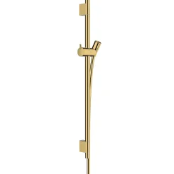 Hansgrohe Barre de douche Unica S Puro 65 cm avec flexible Aspect doré poli