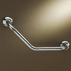 Godonnier Barre de redressement coudée en laiton chromé 58 cm