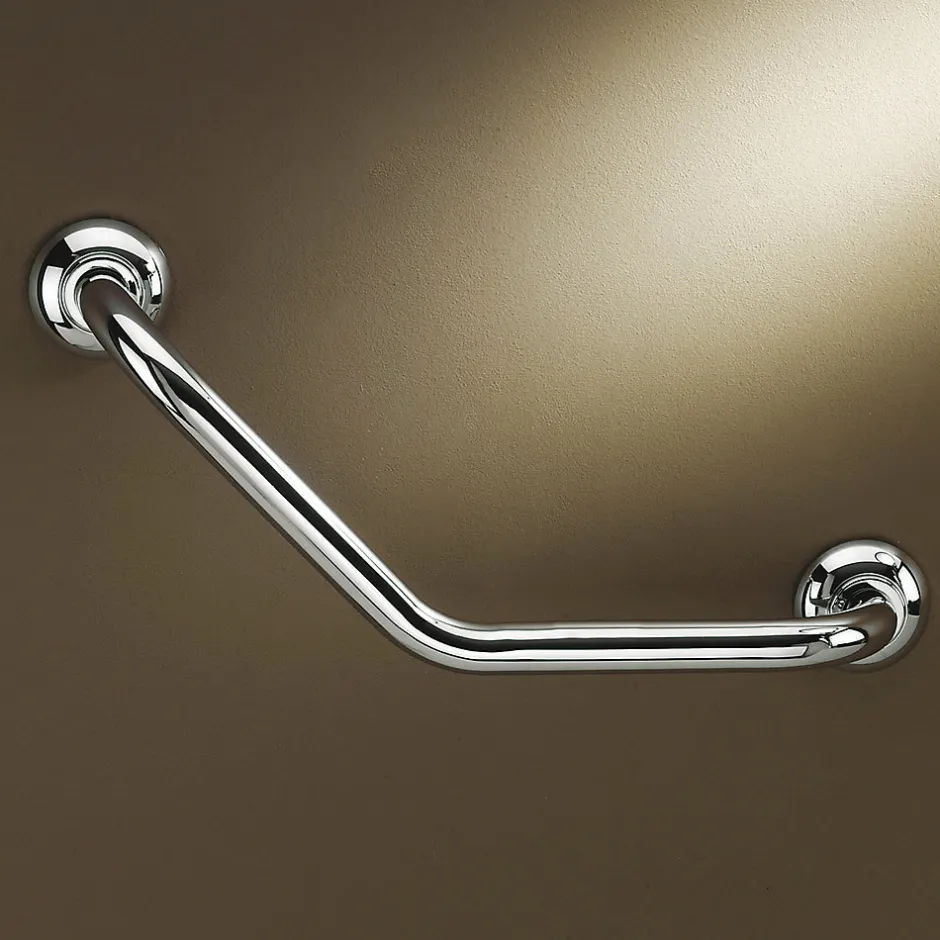 Godonnier Barre de redressement coudée en laiton chromé 58 cm