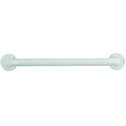 MSV Barre de redressement ou d'appui Acier 40cm Blanc