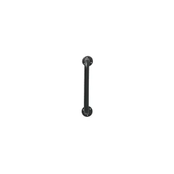 MSV Barre de redressement ou d'appui Acier 30cm Noir mat* Barre D'Appui