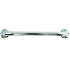 MSV Barre de redressement ou d'appui Acier 40cm Chromé* Barre D'Appui
