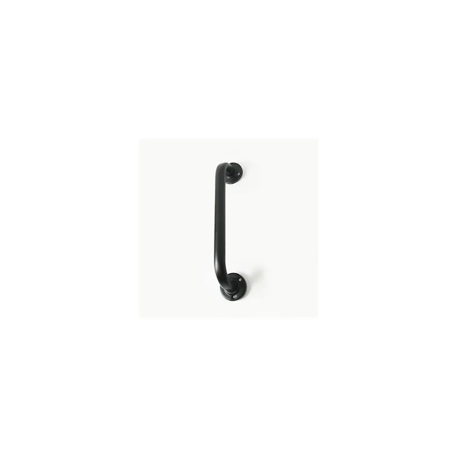 MSV Barre de redressement ou d'appui Acier 60cm Noir mat
