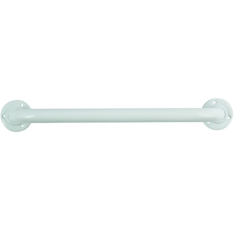 MSV Barre de redressement ou d'appui Acier 30cm Blanc