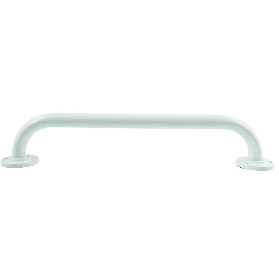 MSV Barre de redressement ou d'appui Acier 30cm Blanc