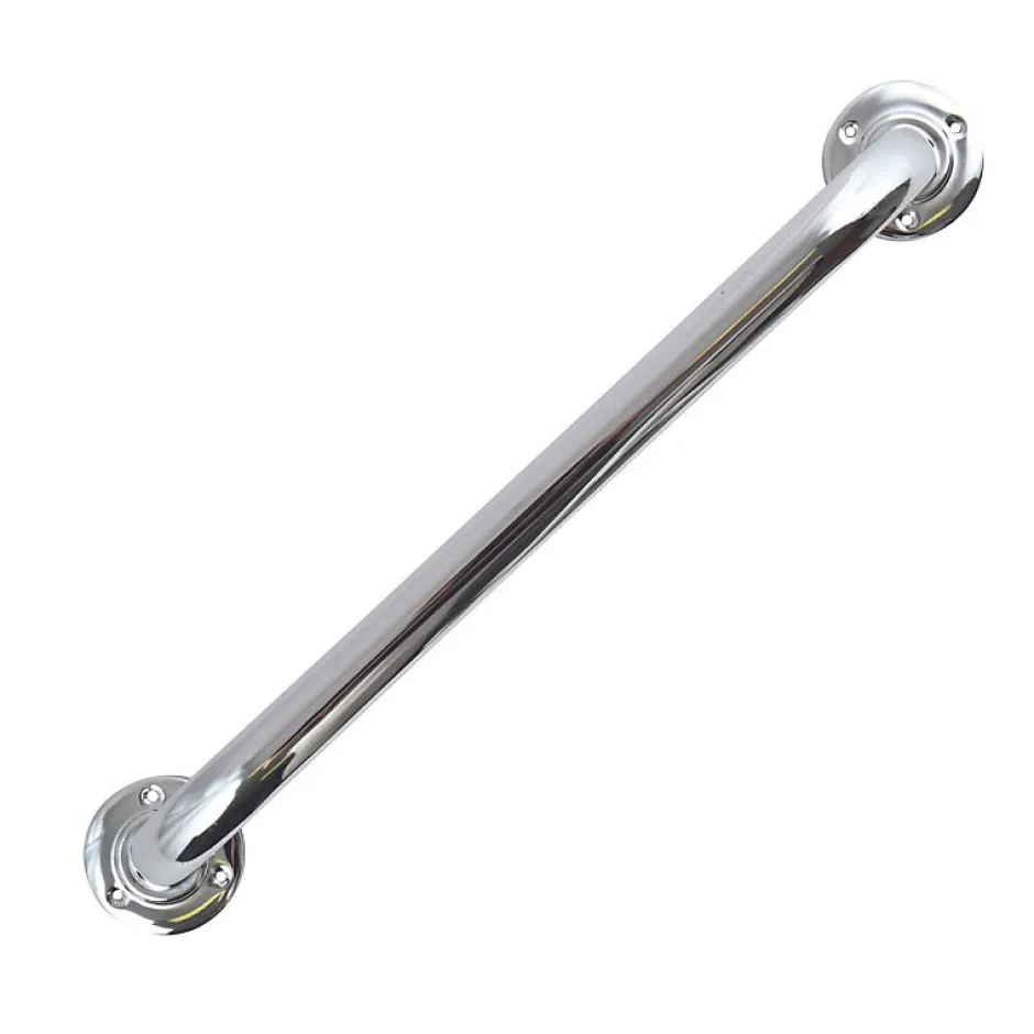 MSV Barre de redressement ou d'appui Acier 60cm Chromé