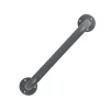 MSV Barre de redressement ou d'appui Acier 40cm Gris Anthracite* Barre D'Appui