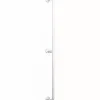 Sanindusa Barre de relèvement et appui WC verticale murale 3 points PMR normes handicapé NewWCCare blanche