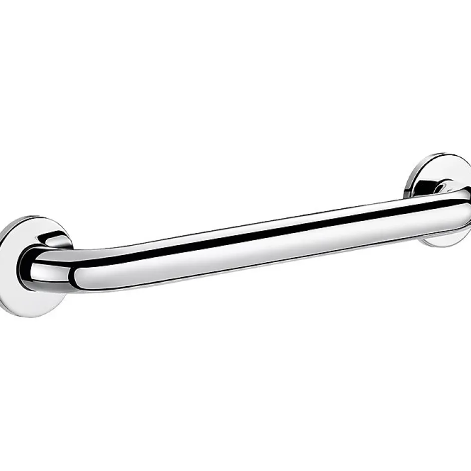 Delabie Barre droite chromée - Diamètre 32 mm - entraxe 300 mm -* Barre D'Appui