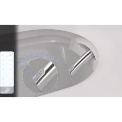 Planète Bain Bati support autoportant et cuvette lavante séchante éléctronique -Wc japonais