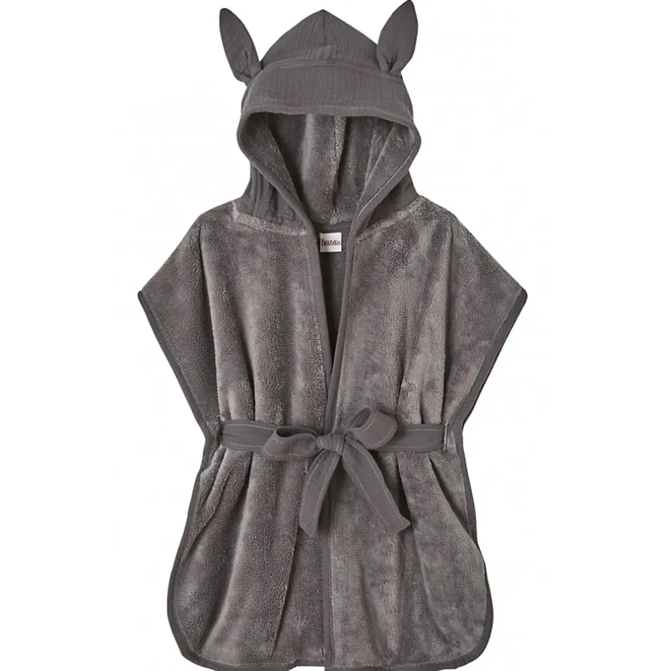Bb&Co Peignoir bébé et enfant à capuche en bambou