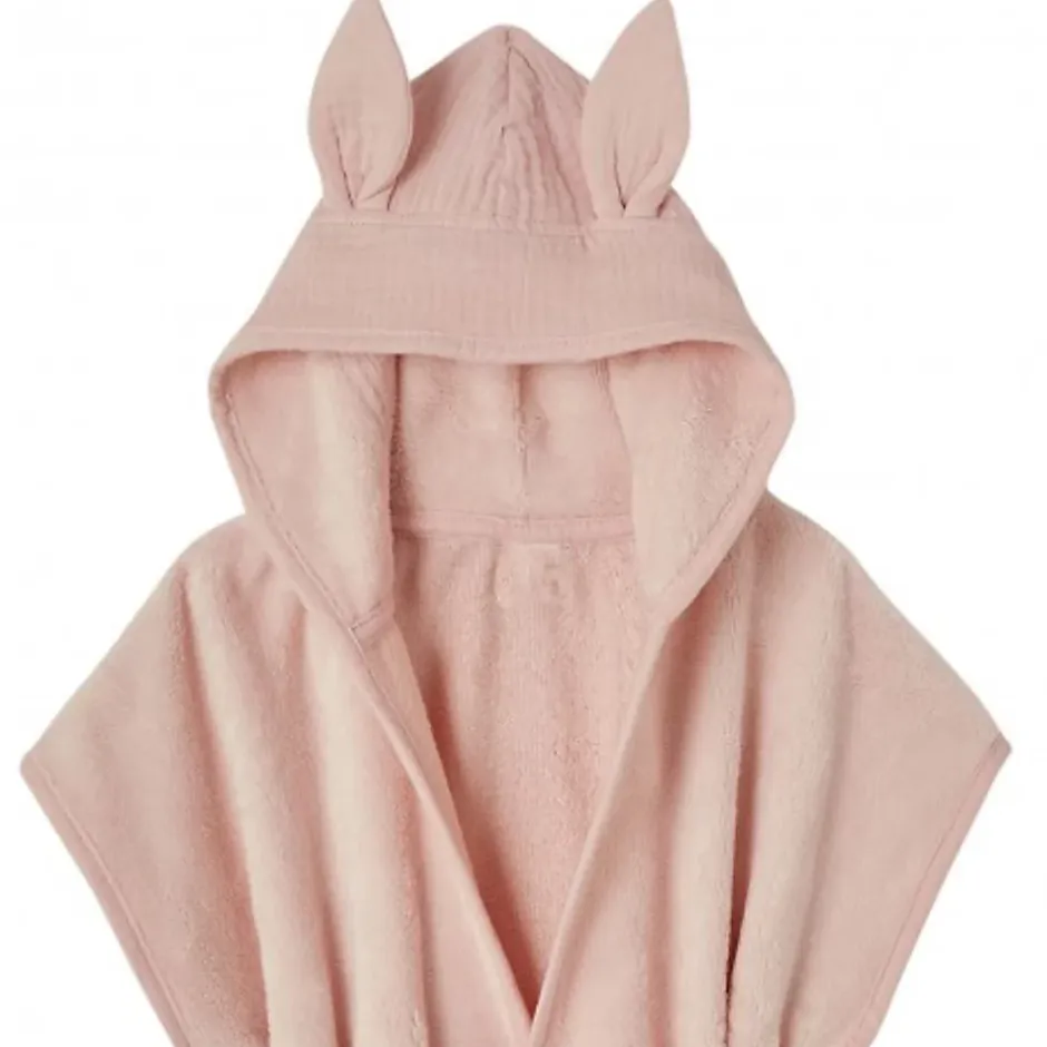 Bb&Co Peignoir bébé et enfant à capuche en bambou