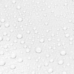 ECD Germany Bâche de couverture étanche protection en PE avec oeillets 1,5x12m 260g/m² blanc