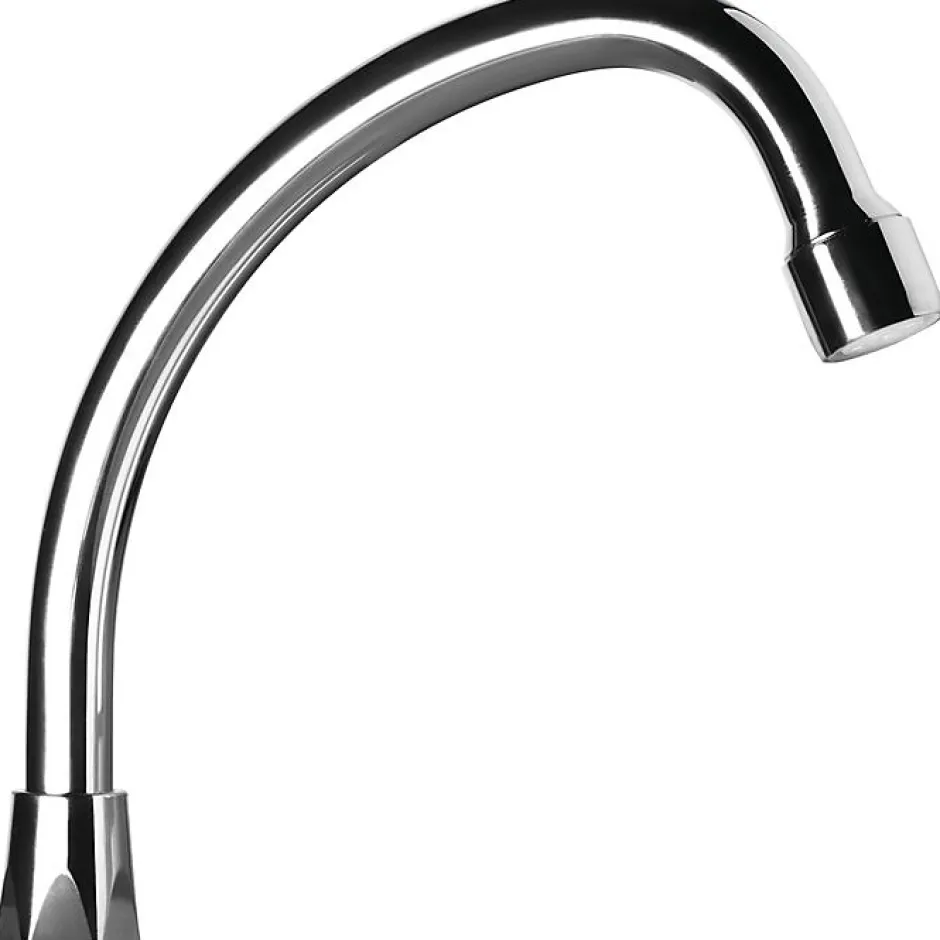 Delabie Bec par dessus - F 1/2' - 150 mm - Avec aérateur -* Accessoire De Robinet
