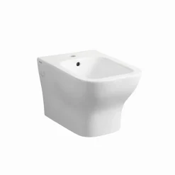 Kiamami Valentina Bidet Installation Murale En Céramique Blanche Collection Swing