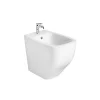 Kiamami Valentina Bidet Moderne Encastré En Céramique Blanche Brillante