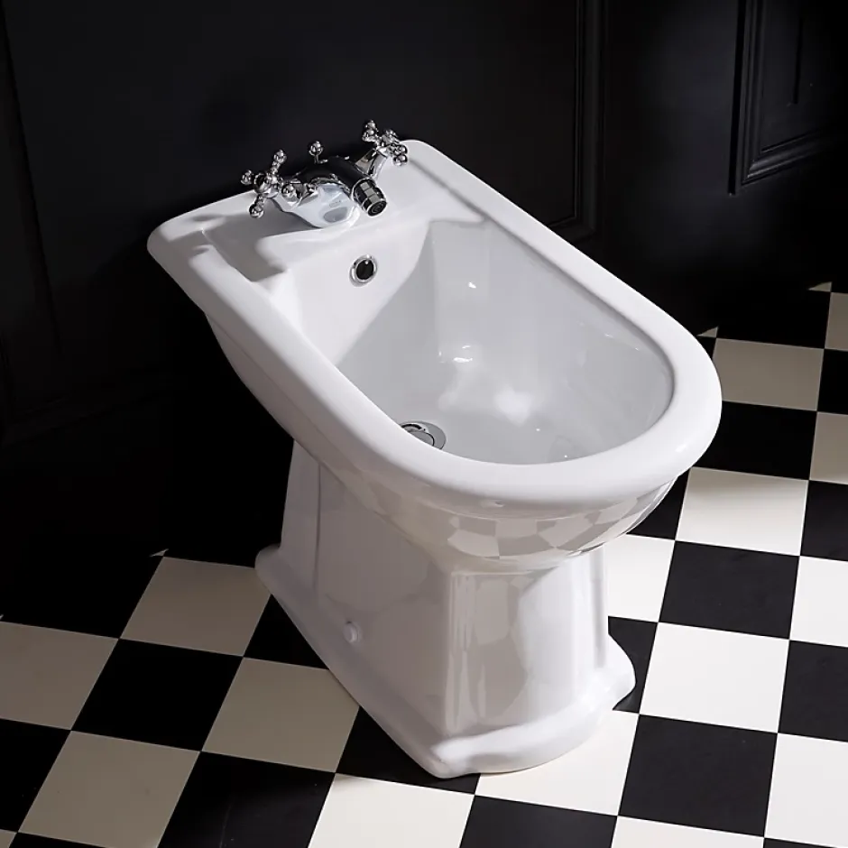 Planète Bain Bidet rétro à poser blanc Ramses