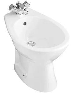 Villeroy & Boch Bidet sur pied blanc VOLTA - Longueur : 565 mm - Largeur : 355 mm - Hauteur : 390 mm - Blanc* Bidet