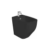 Kiamami Valentina Bidet Sur Pied En Céramique Noir Mat Affleurant Le Mur* Bidet