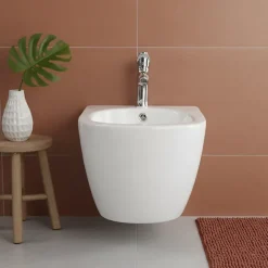 Otitec Bidet suspendu - 52 x 36,3 x 33 cm - Blanc -VELA