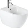 Sanindusa Bidet suspendu céramique traditionnelle Sanibold 50 fixation cachée blanc mat