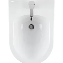 Sanindusa Bidet suspendu céramique traditionnelle Sanibold 50 fixation cachée couleur noir mat* Bidet
