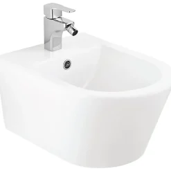 Sanindusa Bidet suspendu céramique traditionnelle UrbY blanc* Bidet