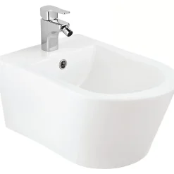 Sanindusa Bidet suspendu céramique traditionnelle 52 UrbY blanc
