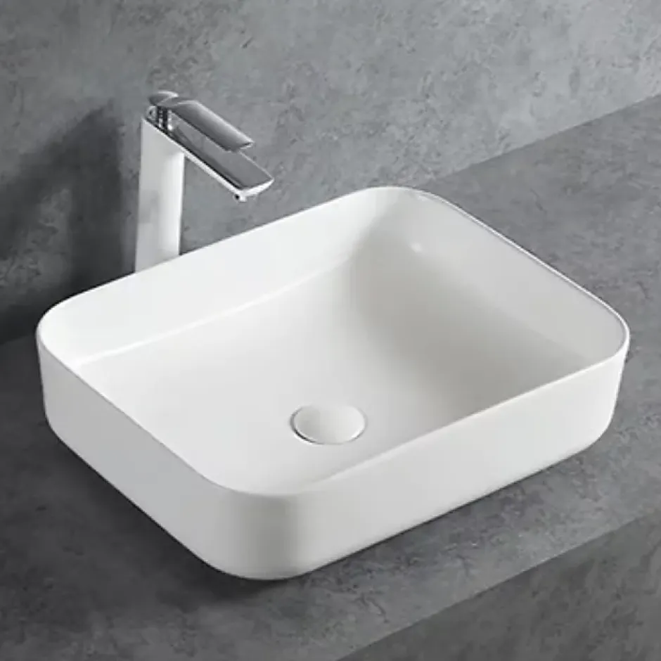 Bernstein Bidet suspendu de qualité supérieure CH2019V - Avec siphon, Avec bonde Pop Up, Avec robinet 1238C* Bidet