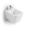 Kiamami Valentina Bidet Suspendu En Céramique Blanche - Rock