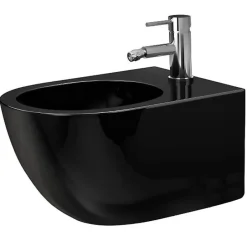 Rea Bidet suspendu Carlo Mini black shiny