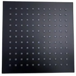 Hydroland BLACKROMA Colonne de douche sans mitigeur hauteur réglable 80 à 115 cm, Noir mat