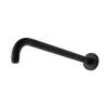 Kiamami Valentina Bras De Douche En Laiton Noir Mat Rond