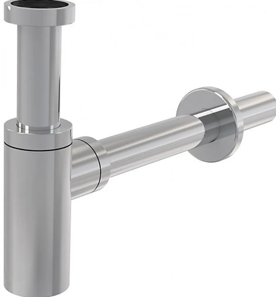 Swiss Aqua Technologies Brevis Lave-mains suspendu avec trou pour robinetterie à droite, 40,5x20,5x10,5cm + Siphon (SATBRE4020SR-SET2)