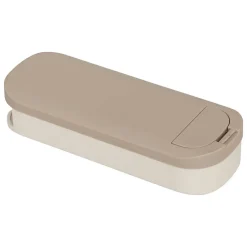 5Five Brosse à textile avec manche en bambou gris 7,3x4cm - Gris-* Etendoir À Linge