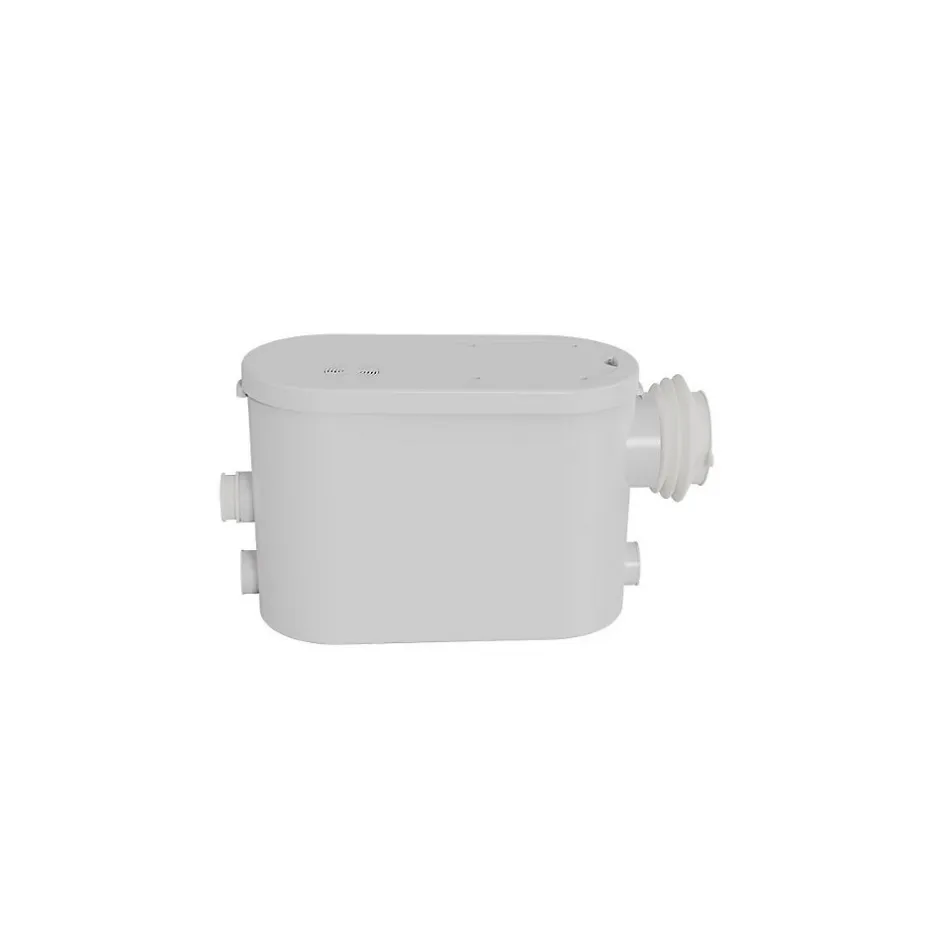 Bsf Broyeur pour WC suspendu silencieux 550 watts, Broyeur sanitaire à encastrer -550-N2-SUSP pour salle de bain, Trappe de mainten